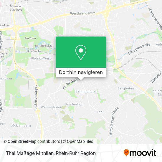 Thai Maßage Mitnilan Karte