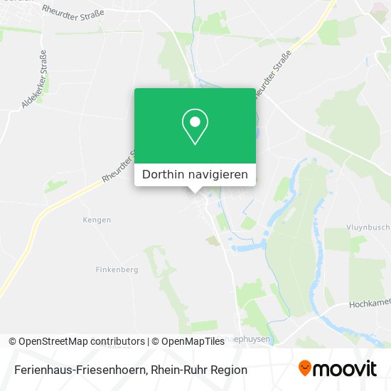 Ferienhaus-Friesenhoern Karte