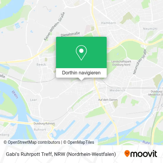 Gabi's Ruhrpott Treff Karte