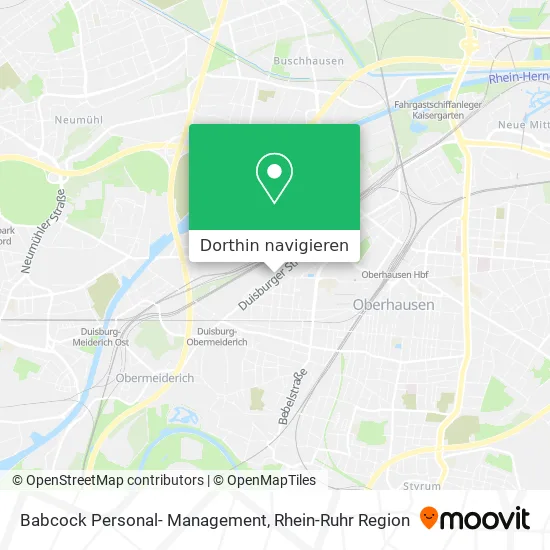 Babcock Personal- Management Karte