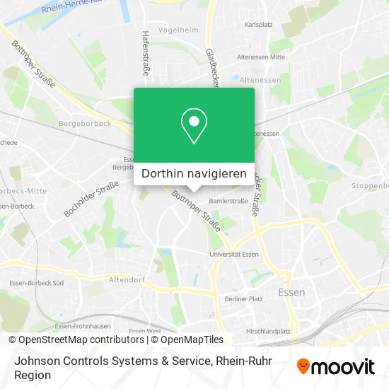 Johnson Controls Systems & Service Karte