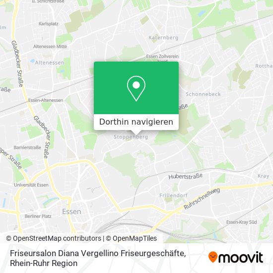 Friseursalon Diana Vergellino Friseurgeschäfte Karte