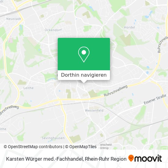 Karsten Würger med.-Fachhandel Karte