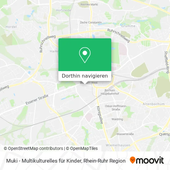 Muki - Multikulturelles für Kinder Karte