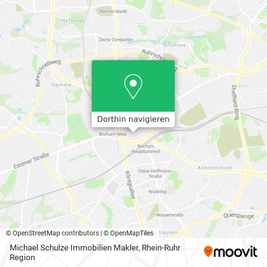 Michael Schulze Immobilien Makler Karte