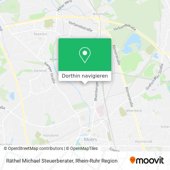 Räthel Michael Steuerberater Karte