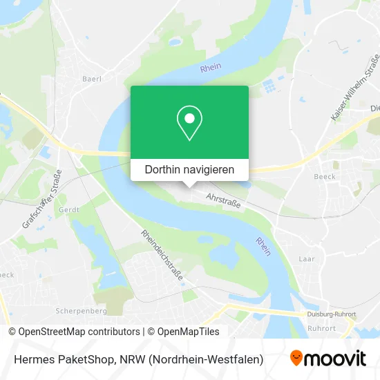 Hermes PaketShop Karte