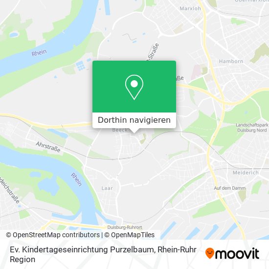 Ev. Kindertageseinrichtung Purzelbaum Karte
