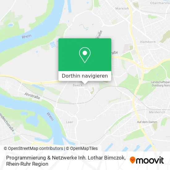 Programmierung & Netzwerke Inh. Lothar Bimczok Karte