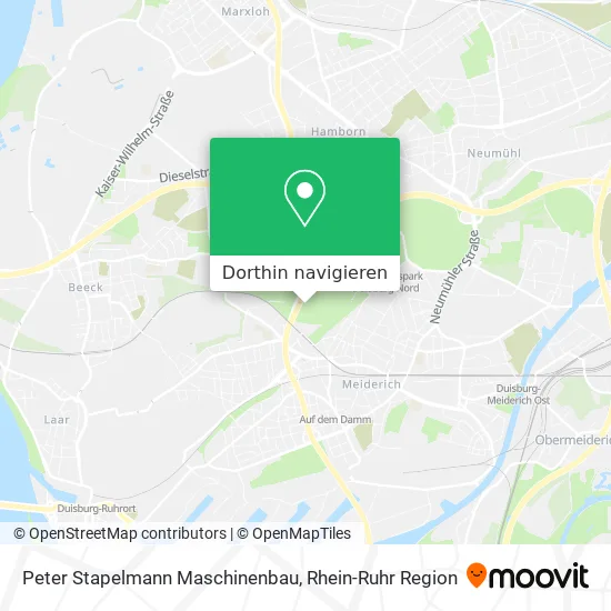 Peter Stapelmann Maschinenbau Karte