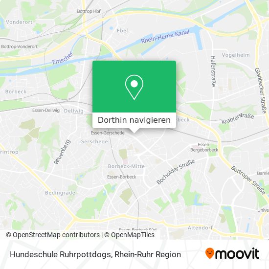 Hundeschule Ruhrpottdogs Karte