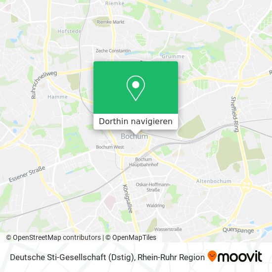 Deutsche Sti-Gesellschaft (Dstig) Karte