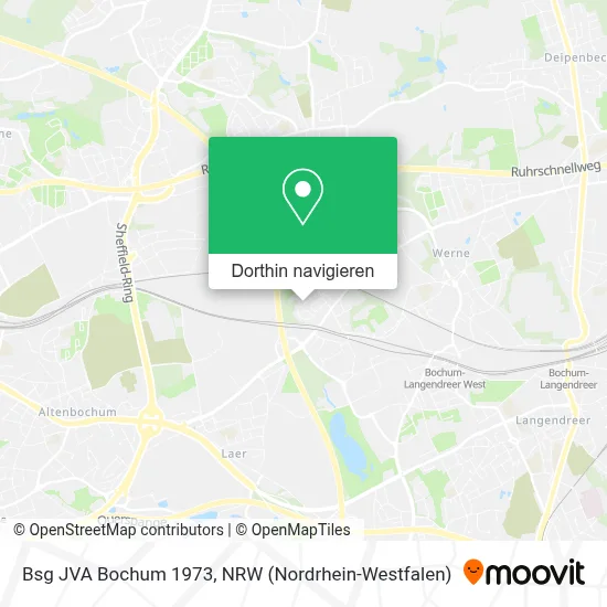 Bsg JVA Bochum 1973 Karte