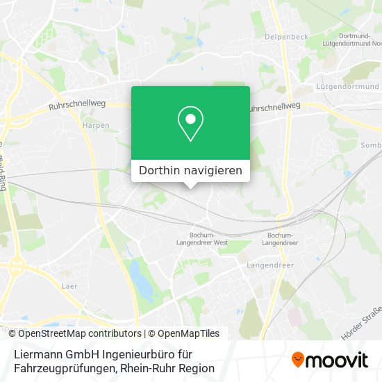 Liermann GmbH Ingenieurbüro für Fahrzeugprüfungen Karte
