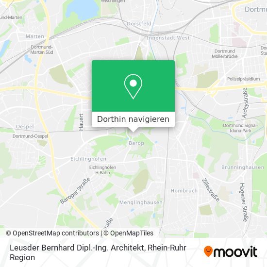 Leusder Bernhard Dipl.-Ing. Architekt Karte