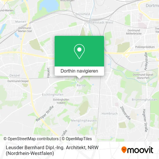 Leusder Bernhard Dipl.-Ing. Architekt Karte