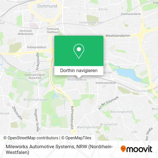 Mileworks Automotive Systems Karte