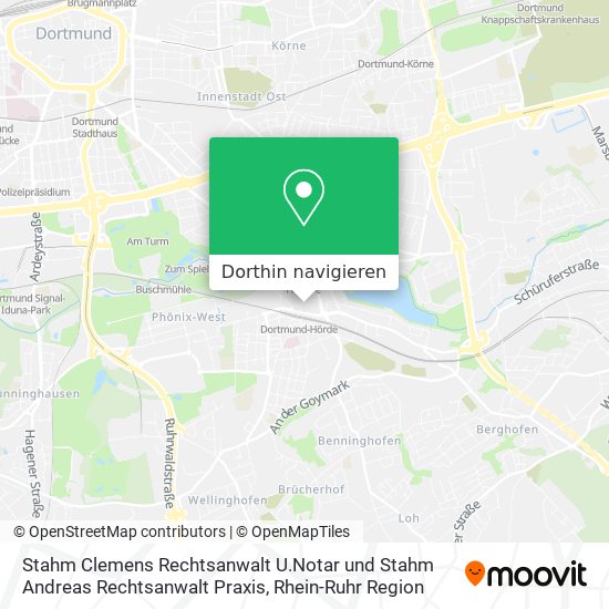 Stahm Clemens Rechtsanwalt U.Notar und Stahm Andreas Rechtsanwalt Praxis Karte