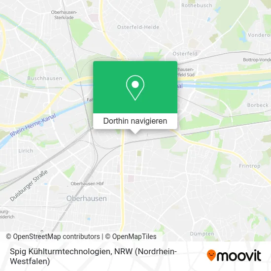 Spig Kühlturmtechnologien Karte