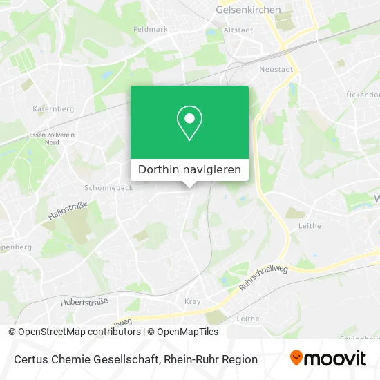 Certus Chemie Gesellschaft Karte