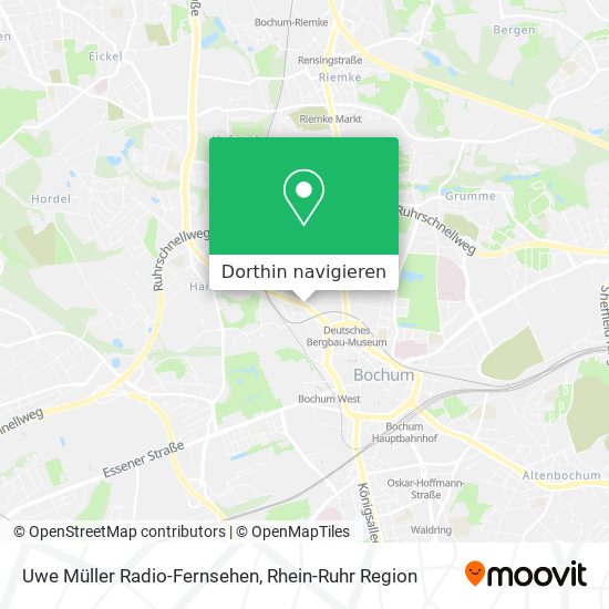 Uwe Müller Radio-Fernsehen Karte