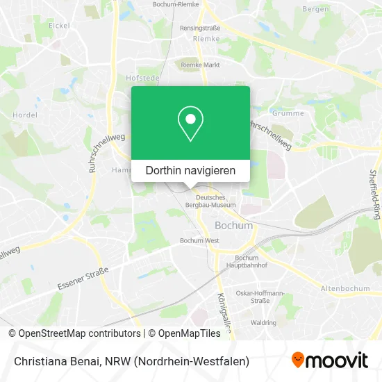 Christiana Benai Karte