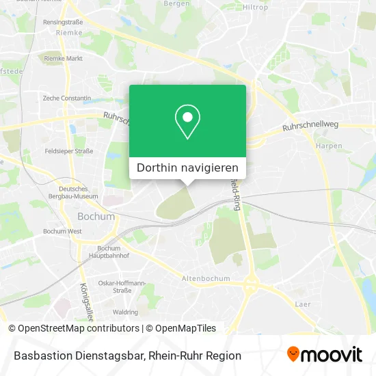 Basbastion Dienstagsbar Karte