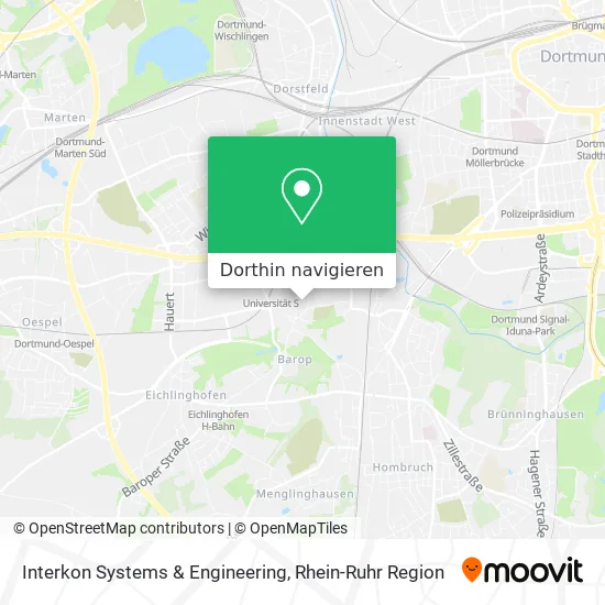 Interkon Systems & Engineering Karte