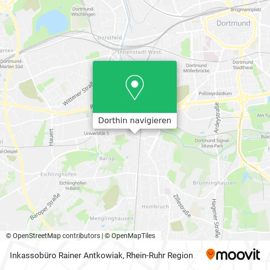 Inkassobüro Rainer Antkowiak Karte