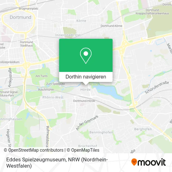 Eddes Spielzeugmuseum Karte