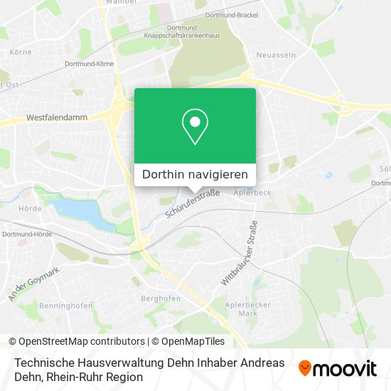 Technische Hausverwaltung Dehn Inhaber Andreas Dehn Karte