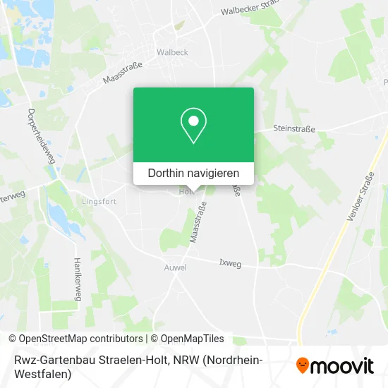 Rwz-Gartenbau Straelen-Holt Karte