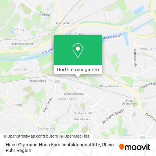 Hans-Gipmann-Haus Familienbildungsstätte Karte
