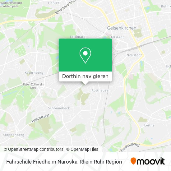 Fahrschule Friedhelm Naroska Karte