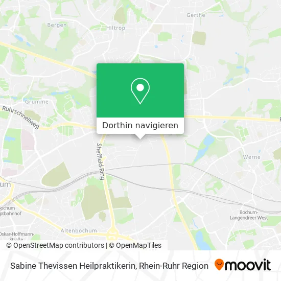 Sabine Thevissen Heilpraktikerin Karte