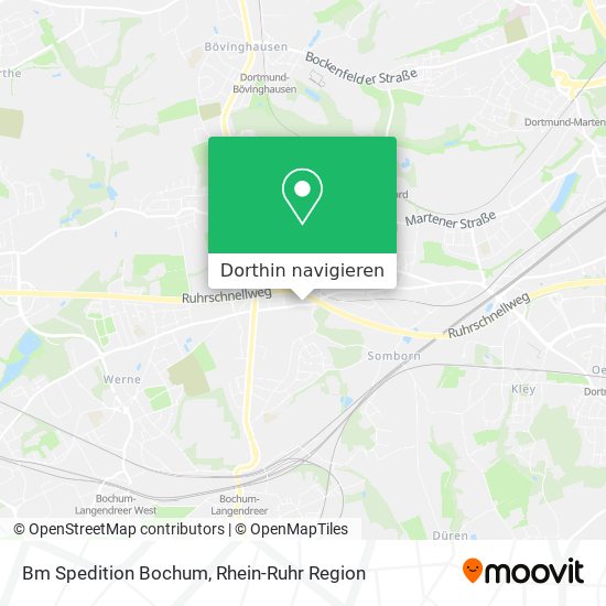 Bm Spedition Bochum Karte