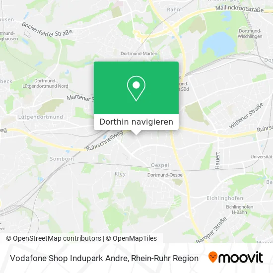 Vodafone Shop Indupark Andre Karte