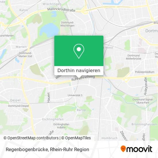 Regenbogenbrücke Karte