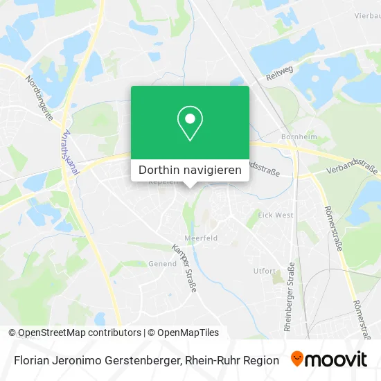 Florian Jeronimo Gerstenberger Karte