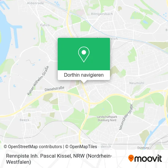 Rennpiste Inh. Pascal Kissel Karte