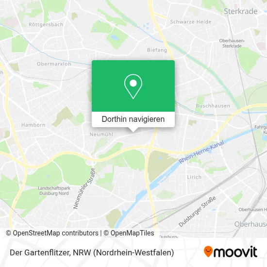 Der Gartenflitzer Karte