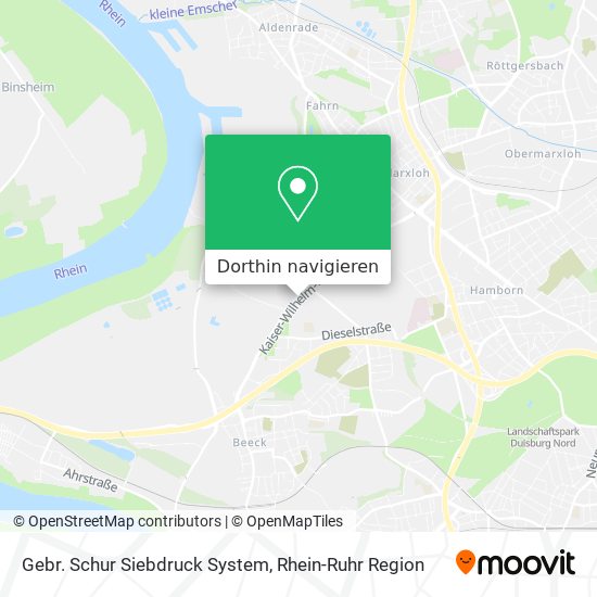 Gebr. Schur Siebdruck System Karte