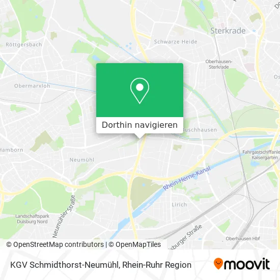 KGV Schmidthorst-Neumühl Karte