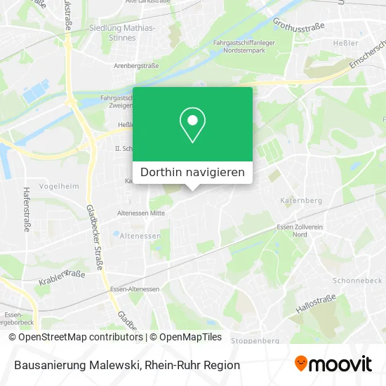 Bausanierung Malewski Karte