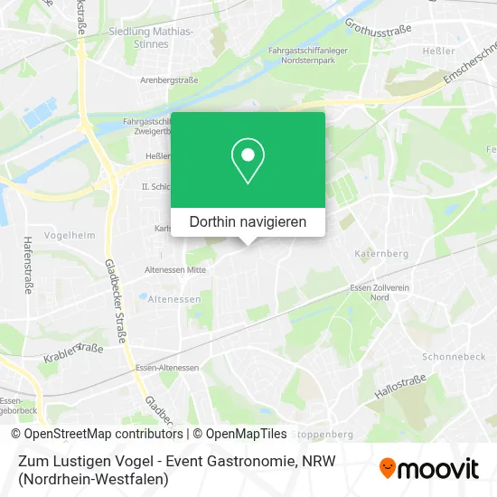 Zum Lustigen Vogel - Event Gastronomie Karte