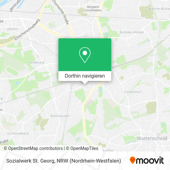 Sozialwerk St. Georg Karte