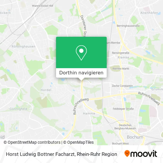 Horst Ludwig Bottner Facharzt Karte