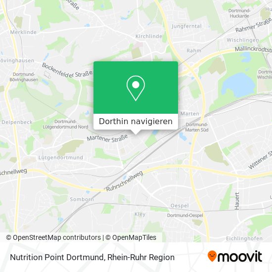 Nutrition Point Dortmund Karte