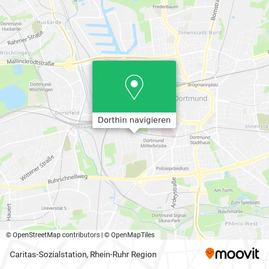 Caritas-Sozialstation Karte