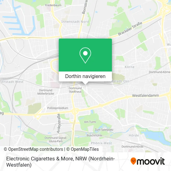 Electronic Cigarettes & More Karte